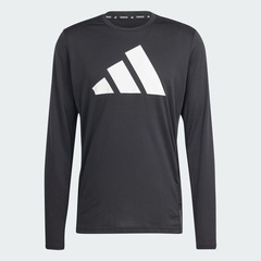 Camiseta adidas Manga Longa Run It - Masculina - Foto 4