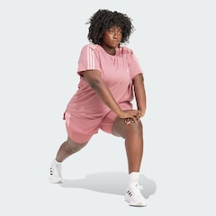 Shorts adidas 2 em 1 Own The Run Três Listras Plus Size - Feminino - Foto 5