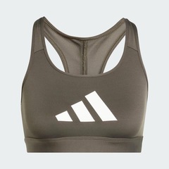 Top Fitness adidas Estampado Powerreact Big Logo - Feminino - Foto 4