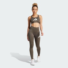 Top Fitness adidas Estampado Powerreact Big Logo - Feminino - Foto 8