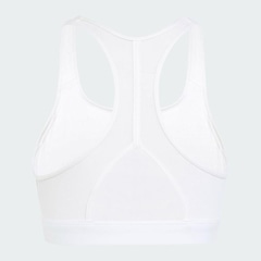 Top Fitness adidas Estampado Powerreact Big Logo - Feminino - Foto 7