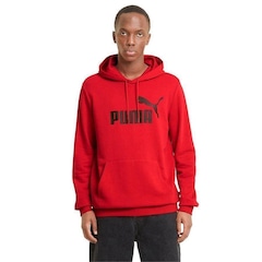Blusão de Moletom Puma Essentials Big Logo - Masculino - Foto 3