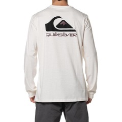 Camiseta Manga Longa Quiksilver Omni Logo - Masculina - Foto 2