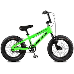 Bicicleta Krw Aro 16 Bigboy Aço Carbono Freio V-Brake M16 - Infantil - Foto 1