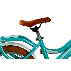 Bicicleta Krw Infantil Aro 16 Lara Aço Carbono Freio V-Brake com Rodas Laterais F16 - Foto 4