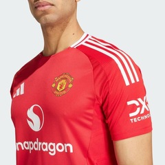 Camisa 1 Manchester United 24/25 Authentic adidas - Masculina - Foto 8