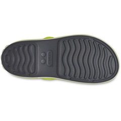 Sandália Crocs Crocband Cruiser Sandal T Slate - Infantil - Foto 6