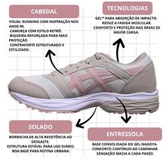 Tênis ASICS Gel-Takumi Brilliant - Feminino - Foto 3