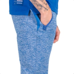 Calça Moletom Cruzeiro Surf Center Mescla Oficial - Masculina - Foto 5