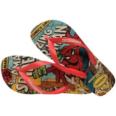 Chinelo Havaianas Top Marvel Clas Homem Aranha - Masculino - Foto 2