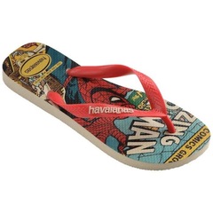Chinelo Havaianas Top Marvel Clas Homem Aranha - Masculino - Foto 3