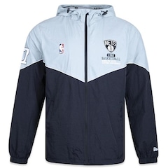 Jaqueta Corta Vento New Era Brooklyn Nets Club House - Masculino - Foto 1