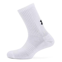 Kit Meia Under Armour Cotton Crew Cano Alto Unissex - Foto 2