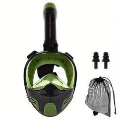 Mascara Subaquática de De Mergulho Gold Sports New Full Face com Snorkel - Foto 2