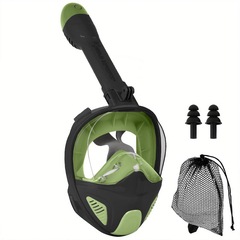 Mascara Subaquática de De Mergulho Gold Sports New Full Face com Snorkel - Foto 1