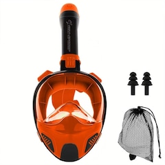 Mascara Subaquática de De Mergulho Gold Sports New Full Face com Snorkel - Foto 2