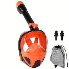 Mascara Subaquática de De Mergulho Gold Sports New Full Face com Snorkel - Foto 1