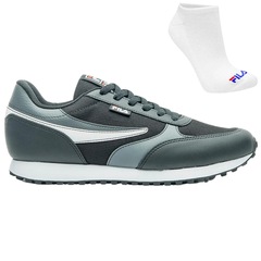 KIT TÊNIS FILA RENNO CLASSIC + MEIA - MASCULINO - Foto 1