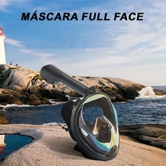 Mascara Subaquática de De Mergulho Gold Sports Pro Polarizada Full Face com Snorkel - Foto 7