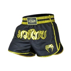 Short Muay Thai Venum Bangkok Fight Gold - Masculino - Foto 2