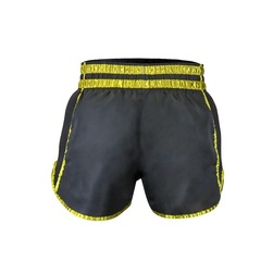 Short Muay Thai Venum Bangkok Fight Gold - Masculino - Foto 4