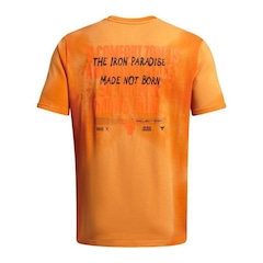 Camiseta Under Armour Project Rock Sun Wash Graphic - Masculina - Foto 4