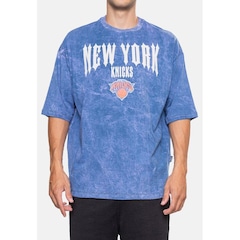 Camiseta Nba Gothic Team New York Knicks Nba - Masculina - Foto 3