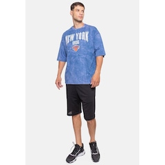 Camiseta Nba Gothic Team New York Knicks Nba - Masculina - Foto 5