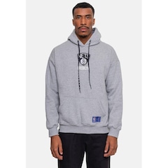 Blusão De Moletom Com Capuz NBA Conference Brooklyn Nets - Masculino - Foto 1