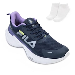 KIT TÊNIS FILA PROGRESS LITE + MEIA - FEMININO - Foto 1