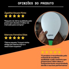 Kit Raquete de Frescobol Arroz Fórmica + Munhequeira - Foto 7
