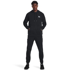 Blusão de Moletom com Capuz Under Armour Essential Fleece - Masculino - Foto 4
