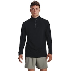 Blusão Under Armour Qualifier Run 1/2 Zip - Masculina - Foto 1