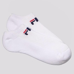 Meia Cano Curto Fila Light - 15 Pares - Unissex - Foto 2