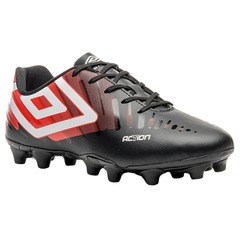 Kit Chuteira Campo Umbro Action e Meião - Adulto - Foto 2