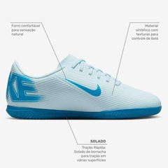 Chuteira Futsal Nike Vapor 15 Club - Infantil - Foto 2