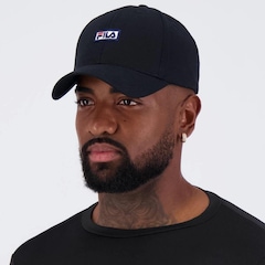 Boné Aba Curva Fila Classic Dna Snapback - Adulto - Foto 5