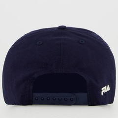 Boné Aba Curva Fila Classic Dna Snapback - Adulto - Foto 3