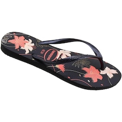 Chinelo de Dedo Havaianas Slim Organic 2 Floral - Feminino - Foto 2