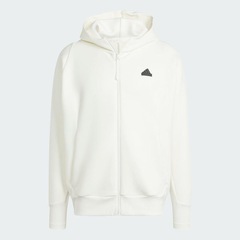Jaqueta Com Capuz Zíper Z.N.E. Premium adidas - Masculino - Foto 3