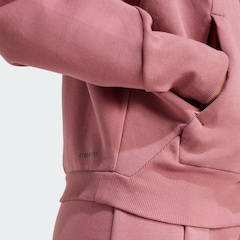 Jaqueta de Moletom Com Capuz adidas Z.N.E. Full-Zip - Feminina - Foto 9