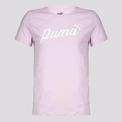 Camiseta Puma Ess+ Blossom - Infantil - Foto 1