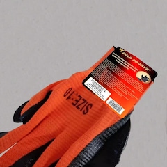 Luva Gold Sports Poliester com Dedos e Palma Emborrachada para Exercícios - Foto 6