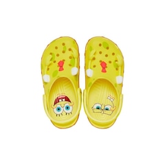 Sandália Crocs Classic Bob Esponja Clog Banana - Unissex - Foto 6