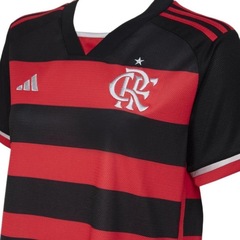 Camisa do Flamengo I 24 adidas Feminina Torcedora - Foto 5