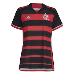 Camisa do Flamengo I 24 adidas Feminina Torcedora - Foto 1