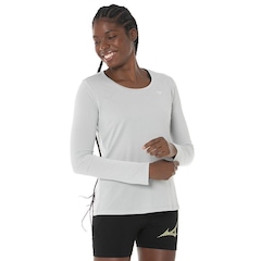 Camiseta Manga Longa Mizuno Nirvana - Feminina - Foto 1
