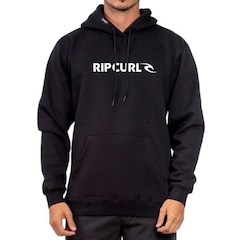 Blusão de Moletom com Capuz Rip Curl Brand Blade Hood Big - Masculino - Foto 1