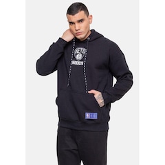 Blusão De Moletom Com Capuz NBA Conference Brooklyn Nets - Masculino - Foto 4