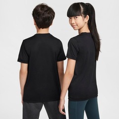 Camiseta Nike Dri-Fit Swoosh - Infantil - Foto 4